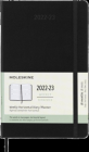 Moleskine 2023 Weekly Horizontal Planner, 18M, Large, Black, Hard Cover (5 x 8.25) By Moleskine Cover Image