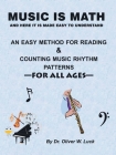 Music Is Math: An Easy Method for Reading & Counting Music Rhythm Patterns Cover Image