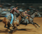 Eight Seconds: Black Rodeo Culture: Photographs by Ivan McClellan Cover Image