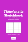 Large Thumbnails Sketchbook - With 2 templates of page spread per page!: For comicbook artists and picture book illustrators By Iliaca Cover Image