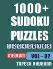 1000+ Sudoku Puzzles: Large Print Sudoku Activity Book for Adults without Answers Cover Image