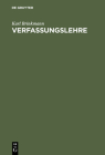 Verfassungslehre Cover Image