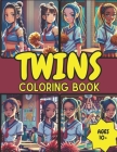 Anime: Twins and Other Doubles: Colored Pencil Coloring Book By A. O. Bell Cover Image