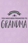 Congratulations You Have Been Promoted to Grandma: Funny Grandma Notebook (Personalized Gigi Gifts under 10) By Dp Productions Cover Image