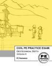 Civil PE Practice Exam: Geotechnical Depth Version A By Pe Prepared LLC Cover Image