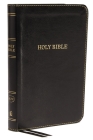 KJV, Thinline Bible, Compact, Imitation Leather, Black, Red Letter Edition By Thomas Nelson Cover Image