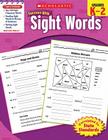 Scholastic Success with Sight Words Workbook Cover Image