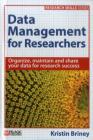 Data Management for Researchers (Research Skills) By Kristin Briney Cover Image