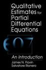 Qualitative Estimates For Partial Differential Equations: An Introduction (Engineering Mathematics) Cover Image