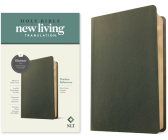 NLT Thinline Reference Bible, Filament-Enabled Edition (Genuine Leather, Olive Green, Red Letter) By Tyndale (Created by) Cover Image