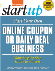 Start Your Own Online Coupon or Daily Deal Business: Your Step-By-Step Guide to Success (Startup) Cover Image