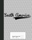 Graph Paper 5x5: SOUTH AMERICA Notebook By Weezag Cover Image