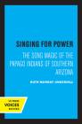 Singing for Power: The Song Magic of the Papago Indians of Southern Arizona By Ruth Murray Underhill Cover Image