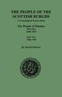People of the Scottish Burghs: The People of Dundee Part One 1600-1699 and Part Two 1700-1799 By David Dobson Cover Image