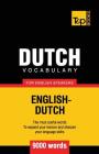 Dutch vocabulary for English speakers - 9000 words By Andrey Taranov Cover Image