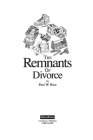 The Remnants of Divorce: How to Suvive By Paul Rice Cover Image