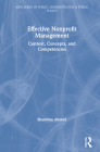 Effective Nonprofit Management: Context, Concepts, and Competencies Cover Image