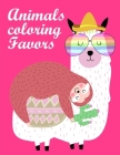 Animals coloring Favors: Funny, Beautiful and Stress Relieving Unique Design for Baby, kids learning (Nature Kids #4) By Harry Blackice Cover Image