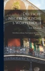 Deutsch-Negerenglisches Wörterbuch; Nebst Einem Anhang, Negerenglische Sprüchwörter Enthaltend Cover Image
