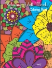 Relaxing Adult Floral Coloring Book: 8.5 x 11 Adult Floral Coloring Book 20 Pages Volume 7 By Ldb Imperfections Cover Image