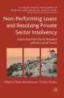 Non-Performing Loans and Resolving Private Sector Insolvency: Experiences from the Eu Periphery and the Case of Greece (Palgrave MacMillan Studies in Banking and Financial Institut) By Platon Monokroussos (Editor), Christos Gortsos (Editor) Cover Image
