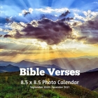 Bible Verses 8.5 X 8.5 Calendar September 2020 -December 2021: Monthly Calendar with U.S./UK/ Canadian/Christian/Jewish/Muslim Holidays-Religion Bible Cover Image