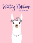 Knitting Notebook Graph Paper: Knitting Notebook, Graph Paper Notebook, Ratio 2:3 with 100 Pages, Llama Cover Image