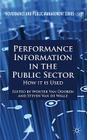 Performance Information in the Public Sector: How It Is Used (Governance and Public Management) By Wouter Van Dooren (Editor), Steven Van de Walle (Editor) Cover Image