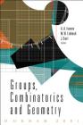 Groups, Combinatorics and Geometry By Alexander Anatolievich Ivanov (Editor), Martin W. Liebeck (Editor), Jan Saxl (Editor) Cover Image