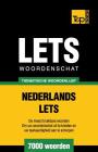 Thematische woordenschat Nederlands-Lets - 7000 woorden Cover Image