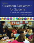 Classroom Assessment for Students in Special and General Education By Cathleen Spinelli Cover Image