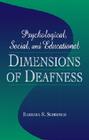 Psychological, Social, and Educational Dimensions of Deafness Cover Image