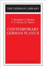 Contemporary German Plays II: T. Bernhard, P. Handke, F.X. Kroetz, B. Strauss (German Library) By Jonathan Rayner (Editor) Cover Image