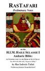 Rastafari Notes & H.I.M. Haile Selassie Amharic Bible By Ras Iadonis Tafari Cover Image