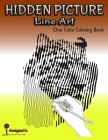 Hidden Picture Line Art: One Color Coloring Book By Aenigmatis Cover Image