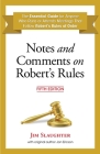 Notes and Comments on Robert's Rules, Fifth Edition Cover Image