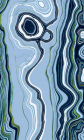 Blue Agate (Blank Lined Journal) Cover Image