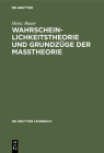 Wahrscheinlichkeitstheorie und Grundzüge der Maßtheorie (de Gruyter Lehrbuch) Cover Image