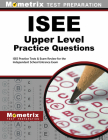 ISEE Upper Level Practice Questions: ISEE Practice Tests & Exam Review for the Independent School Entrance Exam Cover Image