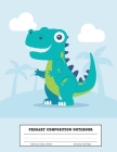 Primary Composition Notebook: Grades K-2 School Exercise Book - 100 Story Pages - Dinosaur By Alan Lester Cover Image