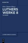 Tischreden (de Gruyter Texte) By Martin Luther, Otto Clemen (Editor) Cover Image
