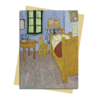 Vincent Van Gogh: Bedroom at Arles Greeting Card: Pack of 6 (Greeting Cards) By Flame Tree Studio (Created by) Cover Image