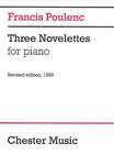 Three Novelettes: For Piano By Francis Poulenc (Composer), Millan Sachania (Editor) Cover Image
