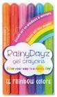 Rainy Dayz Gel Crayons - Set of 12 By Ooly (Created by) Cover Image