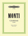 Czardas (Csárdás) for Violin and Piano (Edition Peters) By Vittorio Monti (Composer), Wolf Bütow (Composer) Cover Image