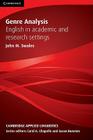 Genre Analysis (Cambridge Applied Linguistics) Cover Image