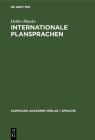 Internationale Plansprachen: Eine Einführung By Detlev Blanke Cover Image