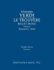Le Trouvere, Ballet Music: Study Score Cover Image