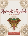 Animals Mandala coloring book for adults: A Gorgeous Coloring Book for relaxation and stress relief full of wild animals By Purple Cherry Publishing Cover Image