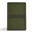 CSB Men's Daily Bible, Olive LeatherTouch, Indexed By Robert Wolgemuth (Editor), CSB Bibles by Holman (Editor) Cover Image